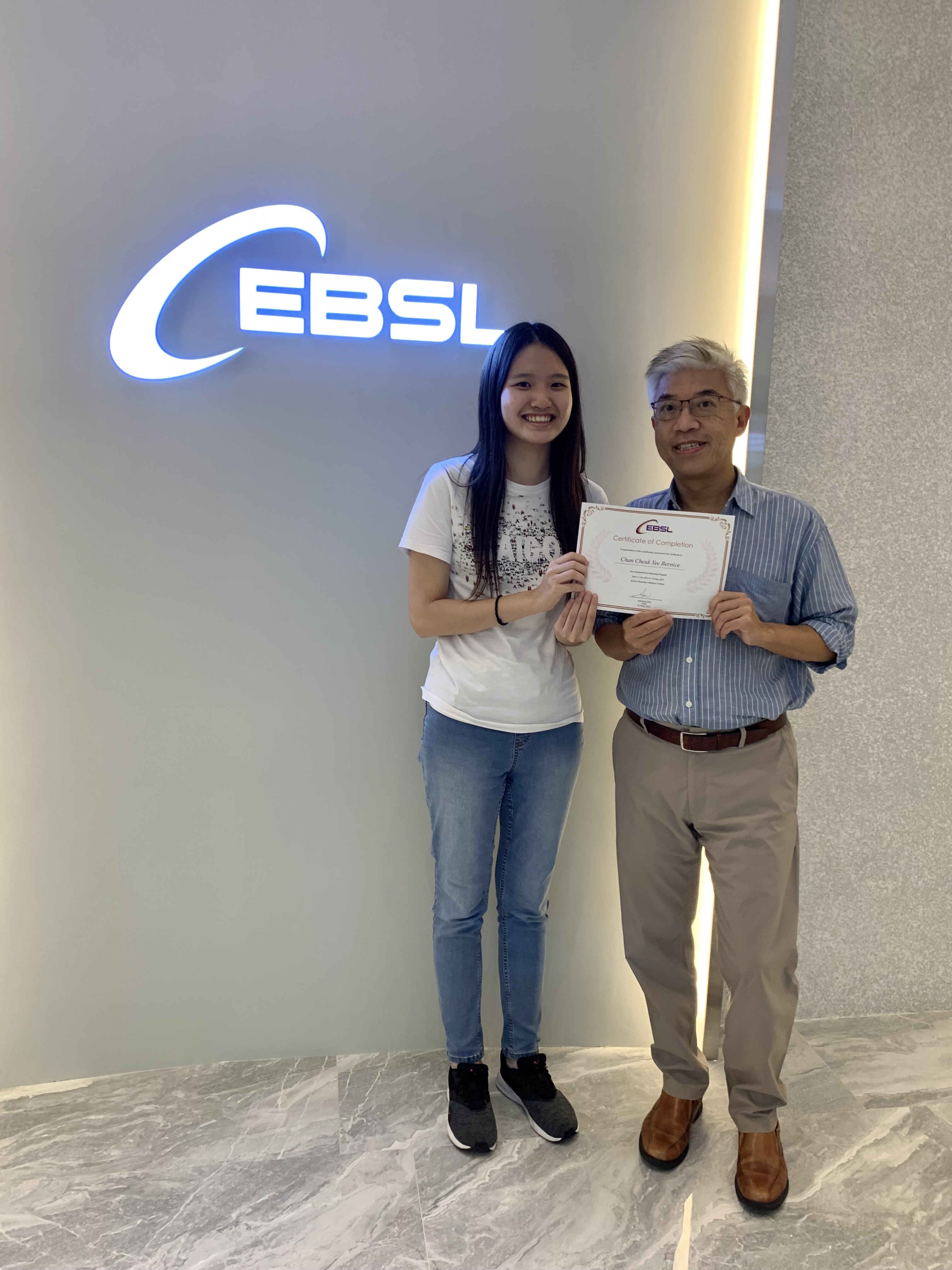 EBSL Internship Program 2021 – Paves the Way for Student’s Future